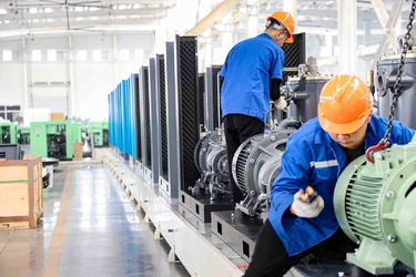 Jiangsu Jufeng Machinery Manufacturing Co., LTD línea de producción del fabricante