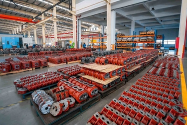Jiangsu Jufeng Machinery Manufacturing Co., LTD línea de producción del fabricante
