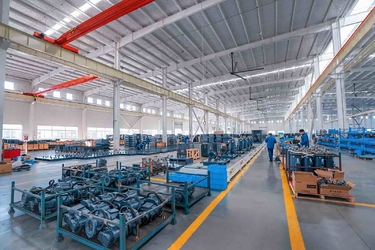 Jiangsu Jufeng Machinery Manufacturing Co., LTD línea de producción del fabricante