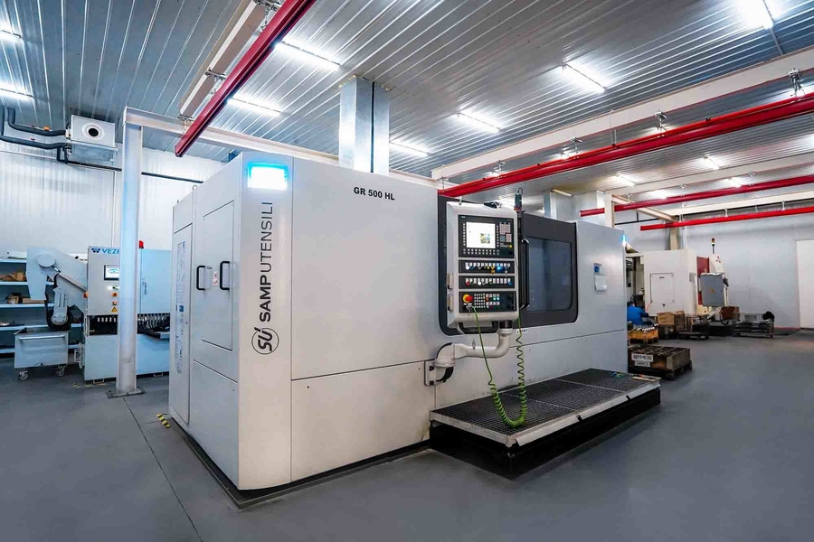 Jiangsu Jufeng Machinery Manufacturing Co., LTD línea de producción del fabricante