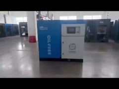 Compresor de aire de tornillo libre de aceite de 22 kW para lubricación con agua