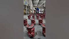 Taller de producción de extremo de aire del compresor de aire de tornillo Jufeng #compresor de aire #compresor de aire de tornillo