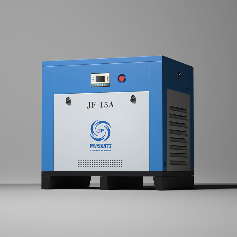JF-15A 11kw de potencia de frecuencia fija de velocidad de tornillo tipo compresor de aire con electricidad 380V / 3pH / 50Hz
