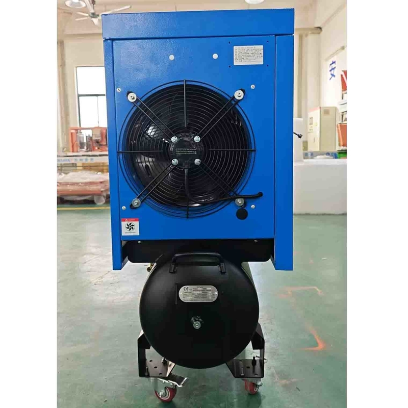 Mini Compresor industrial pequeño 2.2kw 3.7kw 4.5kw 5.5kw 7.5kw 9kw Compresor de aire de tornillo de fase única con tanque